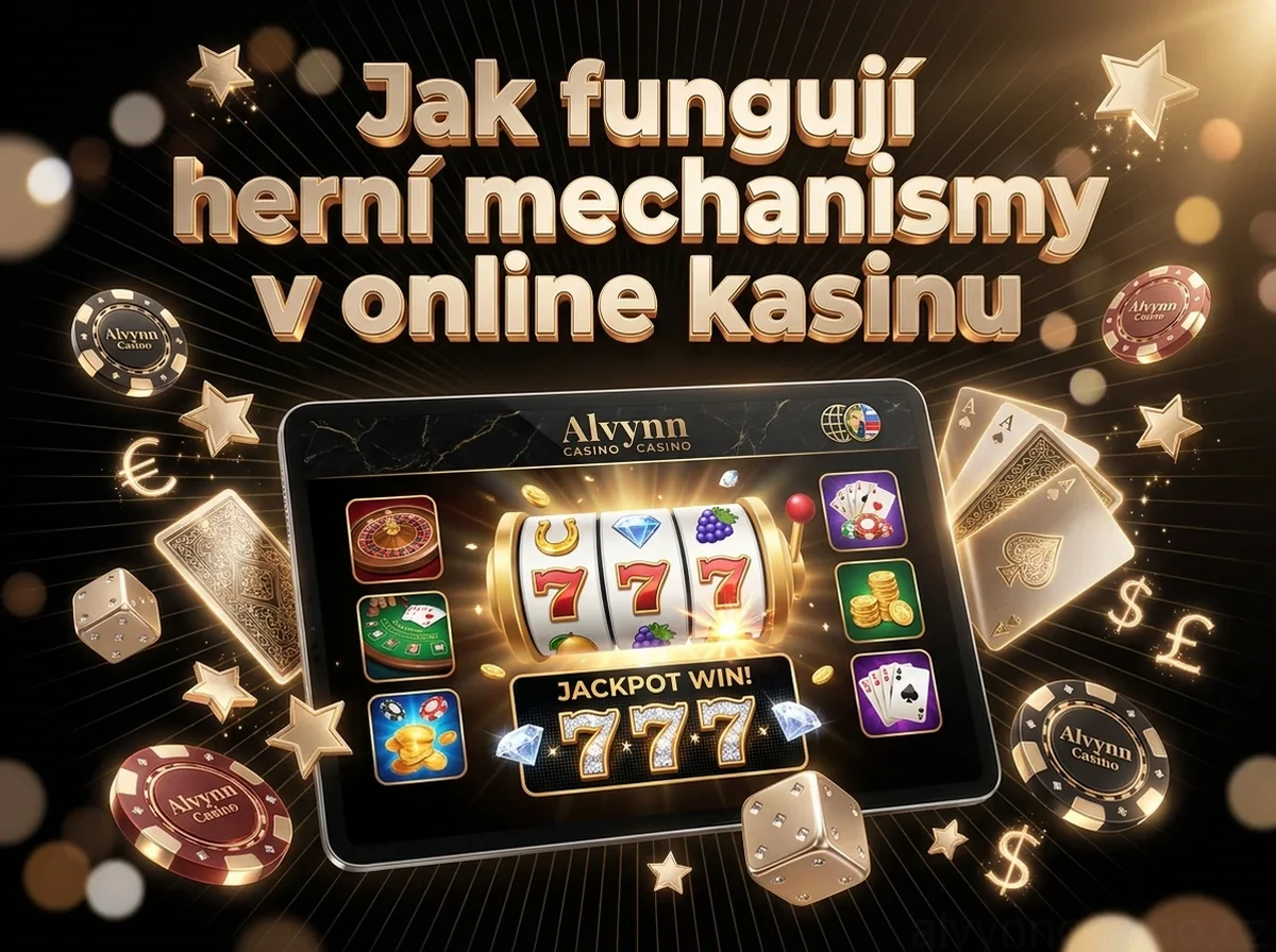 Jak fungují herní mechanismy v online kasinu
