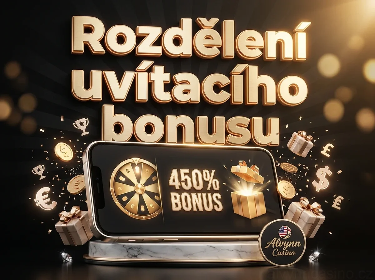 Rozdělení uvítacího bonusu